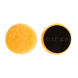 Mirka Lambs Wool Pad 6" Yellow, 2/Pkg