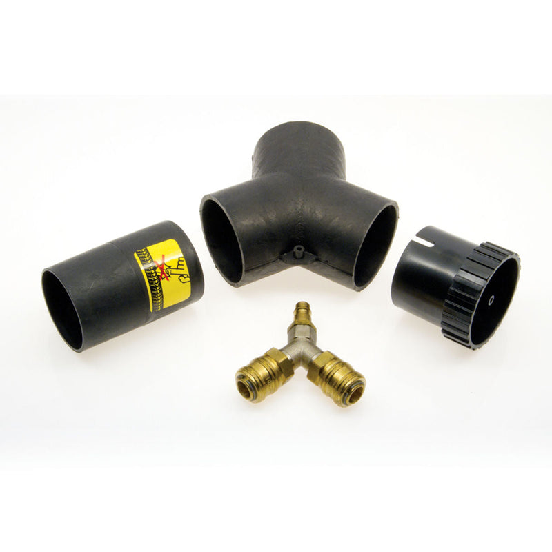 Dual Operator Air Inlet and Vacuum Fitting Kit