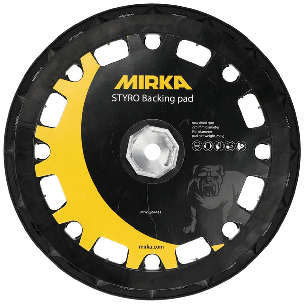 Backing Pad 9" Grip Styro for Mirka LEROS