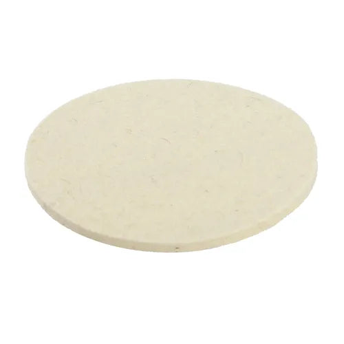 MPADFP-5 Felt Polishing Pad 5"x.25" Grip White