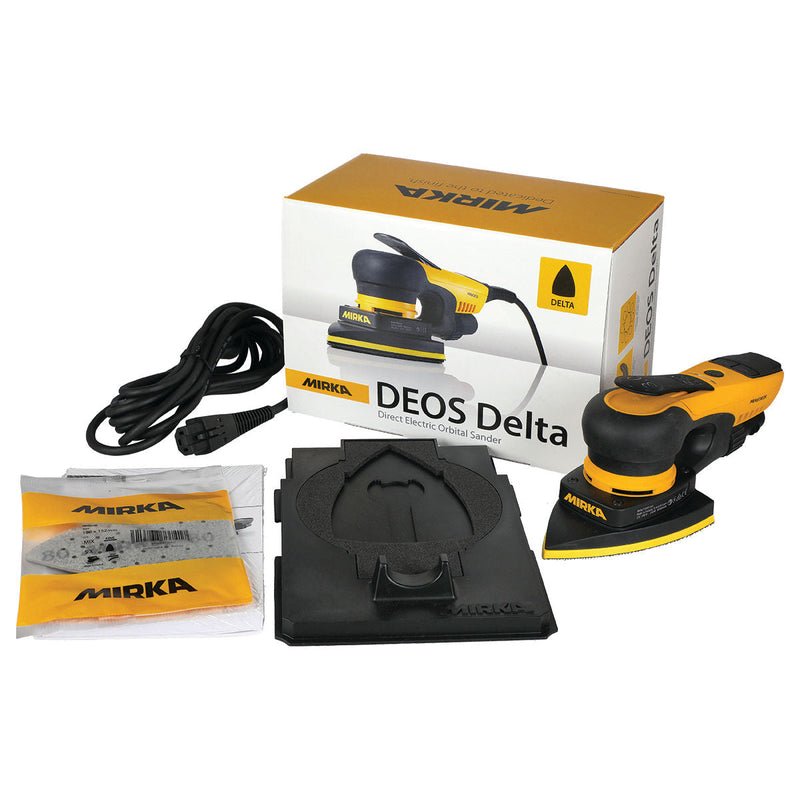 DEOS Delta 663XCV Sander, 4" x 6" x 6" 3mm orbit