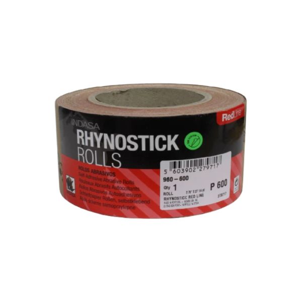 Indasa 2.75" Rhynostick Redline PSA Sanding Rolls, 960 Series