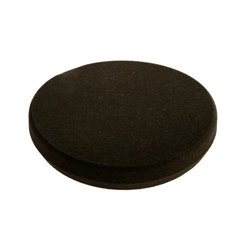 MPADBF-6F Foam Polishing Pad 6" x 1" Black Flat, 2/Pkg